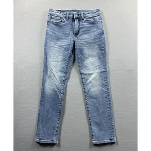 American Eagle Jeans Mens 29x30 (Fit 29x27) Blue Airflex+ Skinny Stretch Denim